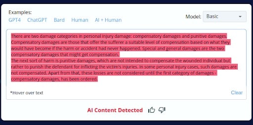 Human Written Content ai webspero